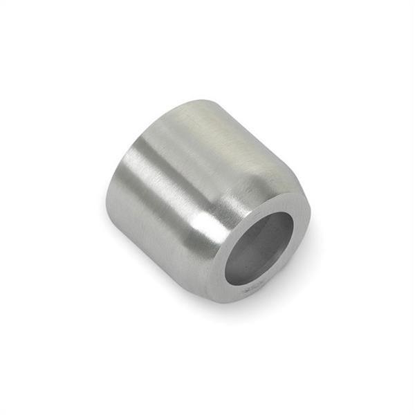 Earl's Performance Ultra-Flex 650 Hose Ends 698063ERL Fitting, End, 650, Straight, -6 AN to Crimp Collar -6 AN, Aluminum, Clear Anodized, Each