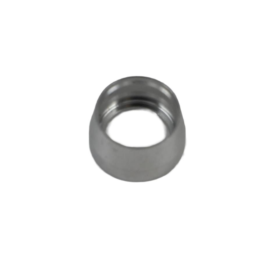 Earl's Performance Speed-Seal Hose Ends 699063ERL Fitting, End, Speed-Seal, Straight, -6 AN to -6 AN Replacement Olives, Aluminum, Natural, Each