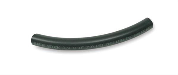 Earl's Performance Super Stock Hose -12 AN 1 ft. 780012ERL Hose, Stock, Rubber, Black, AN, Black, Bulk, Each thumbnail 2