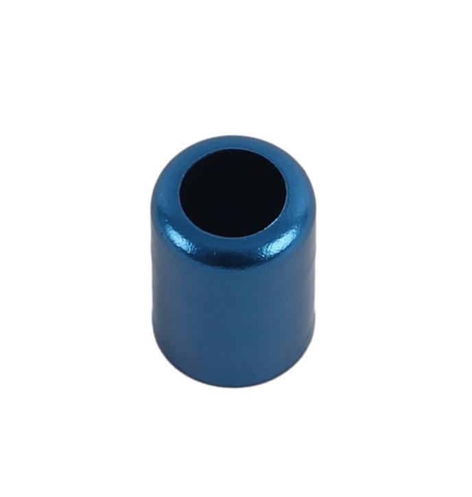 Earl's Performance Auto-Crimp Hose Ends 798043ERL Fitting, Collar, Replacement, -4 AN, Auto-Crimp, Aluminum, Blue Anodized, Each