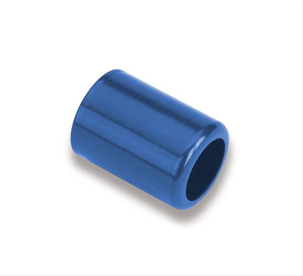 Earl's Performance Auto-Crimp Hose Ends 798063ERL Fitting, Collar, Replacement, -6 AN, Auto-Crimp, Aluminum, Blue Anodized, Each thumbnail 2