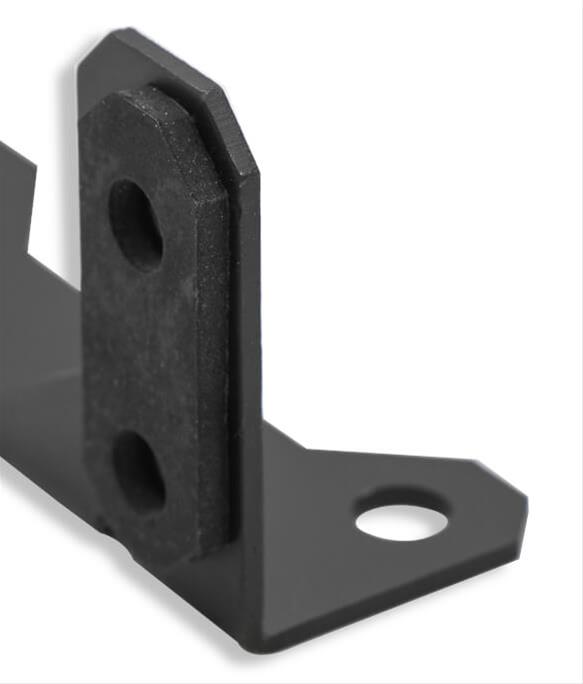 Earl's Performance UltraPro Oil Cooler Mounting Brackets 800ERL Fluid Installation Kit, UltrPro, Aluminum, Black, Kit