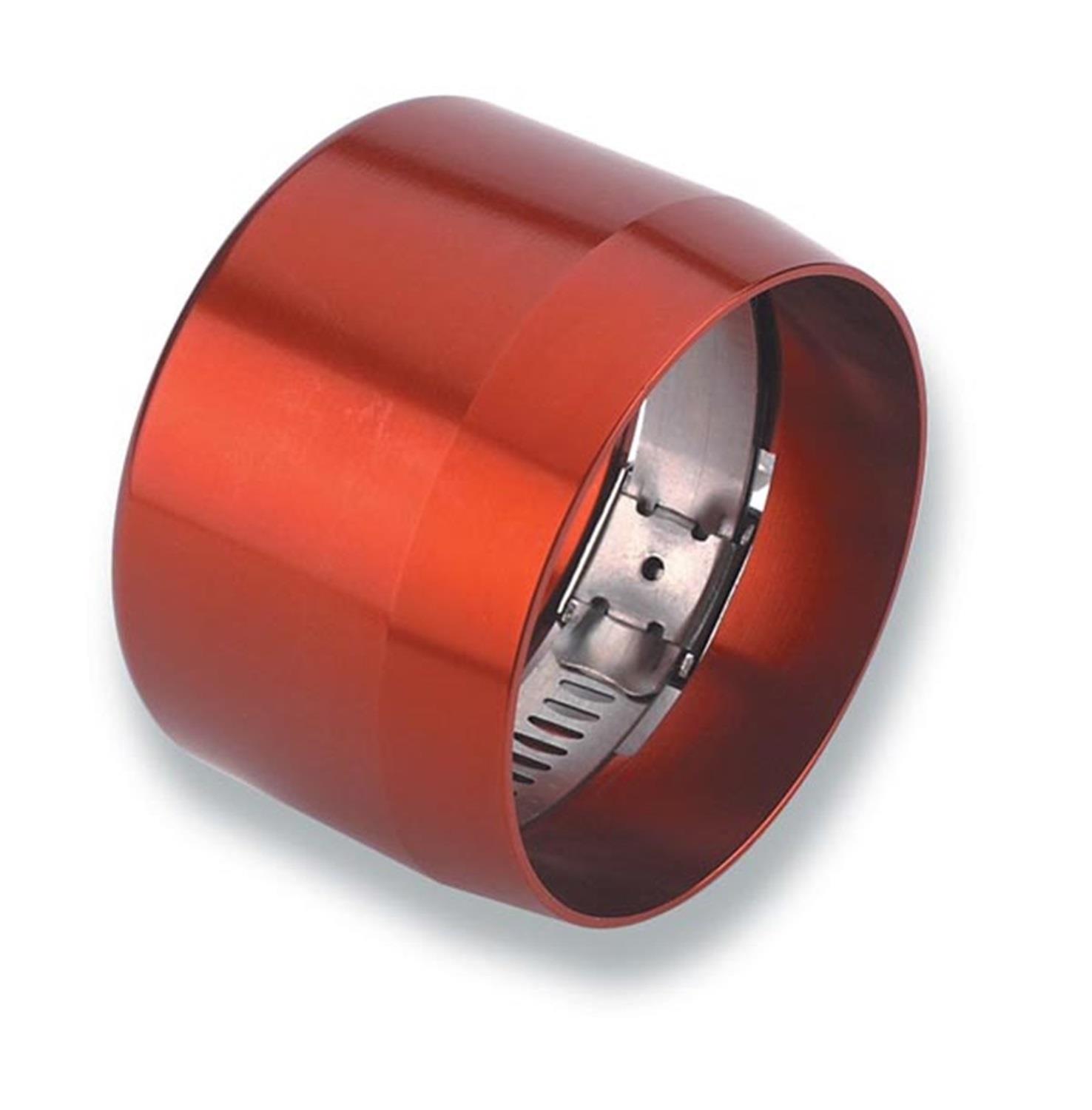 Earl's Performance Econ-O-Fit Hose Clamps 900106ERL Clamp, Econ-O-Fit, -6 AN, Stainless Clamp, Red Aluminum Cover, 5/8 in. OD, Each thumbnail 2