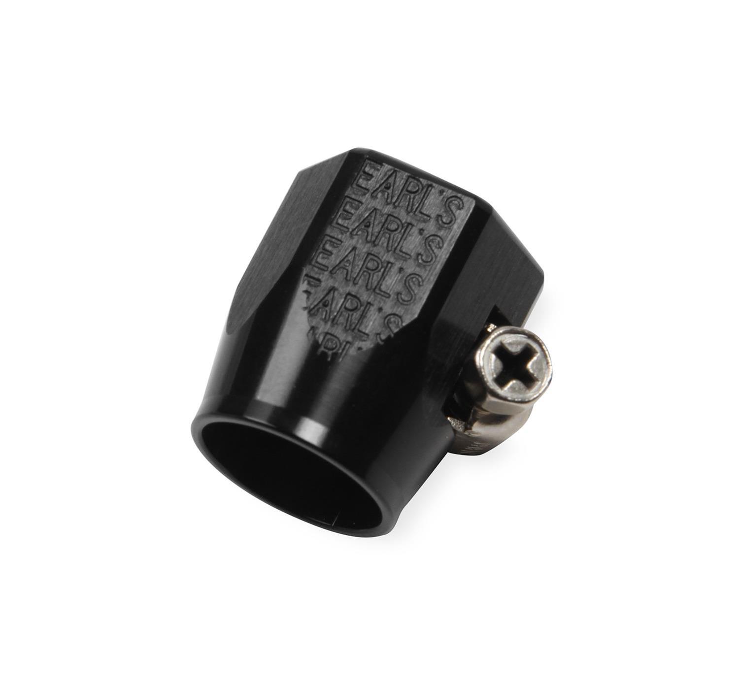 Earl's Performance Econ-O-Fit Hose Clamps 900508ERL Clamp, Econ-O-Fit, -8 AN, Stainless Clamp, Black Aluminum Cover, 41/64 in. OD, Each thumbnail 2