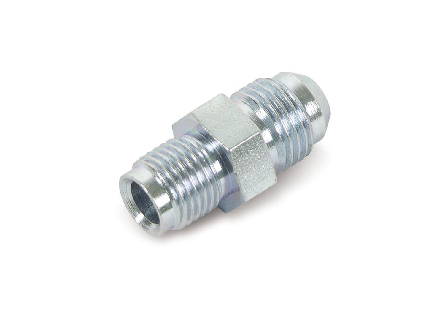 Earl's Performance AN to Inverted Flare Adapter Fittings 961946ERL Fitting, Adapter, Flare, Straight, Steel, Zinc, -6 AN, 1/2-20 in. Flare, Each