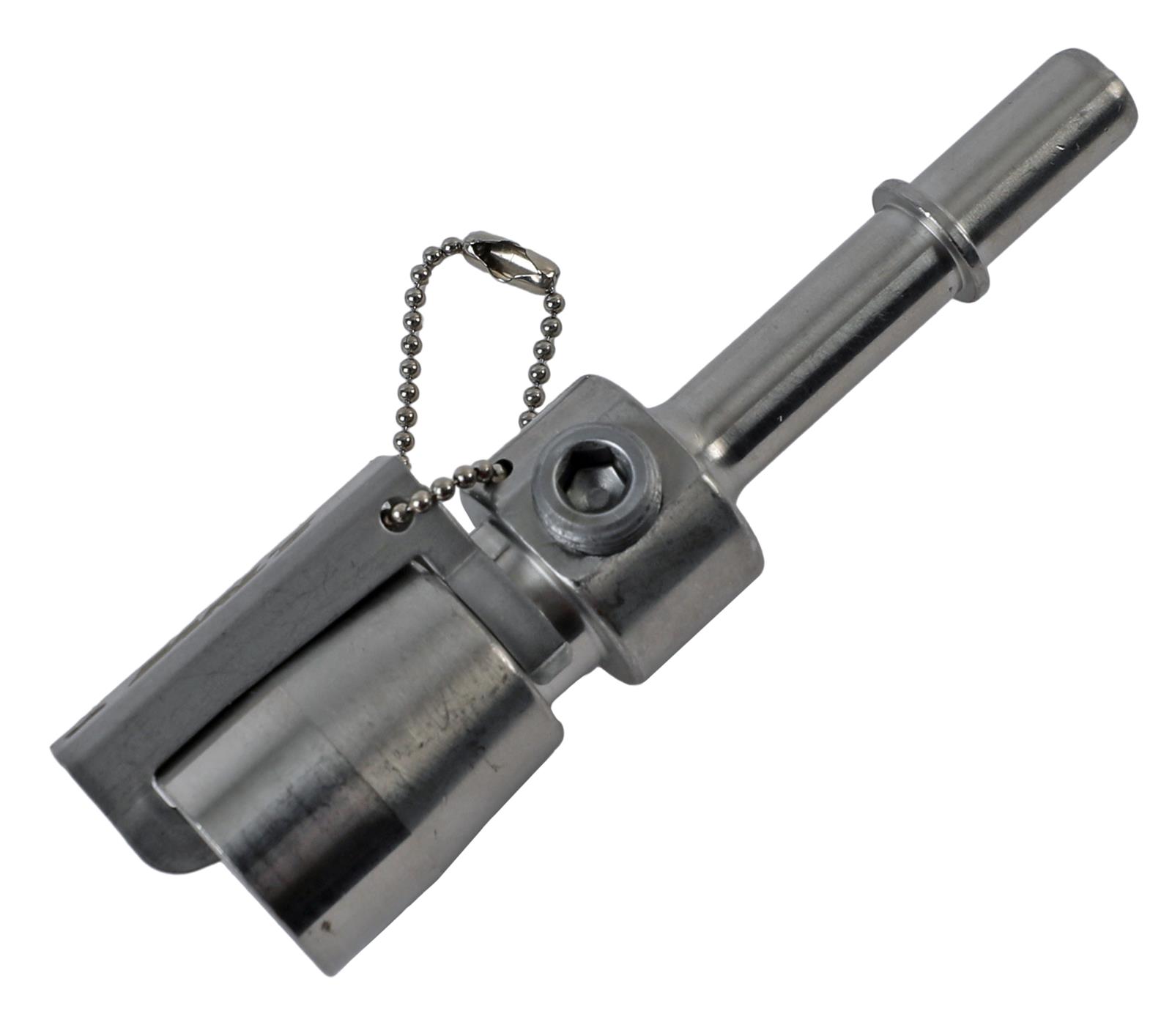 Earl's Performance Quick-Connect Fuel Rail Adapter Fittings 961966ERL Line Fittings, Fittings, Straight, 3/8 in. Female Quick-connect, 3/8 in. Male Quick Connect, Silver, Each