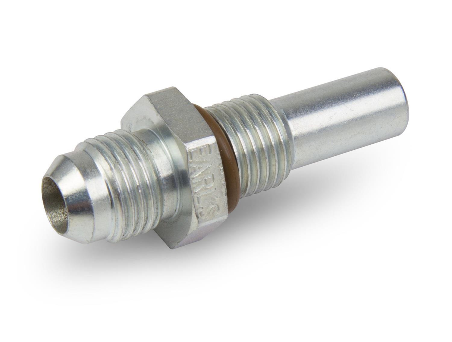 Earl's Performance Transmission Cooler Line Adapters 961981ERL Long Adapter -6AN Male to ¼-18 NPS, 4L80E, 4L85E, Each
