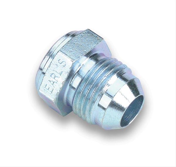 Earl's Performance Weld Fittings 967108ERL Fitting, Bung, Weld-In, Male 8 AN, Steel, Each thumbnail 2
