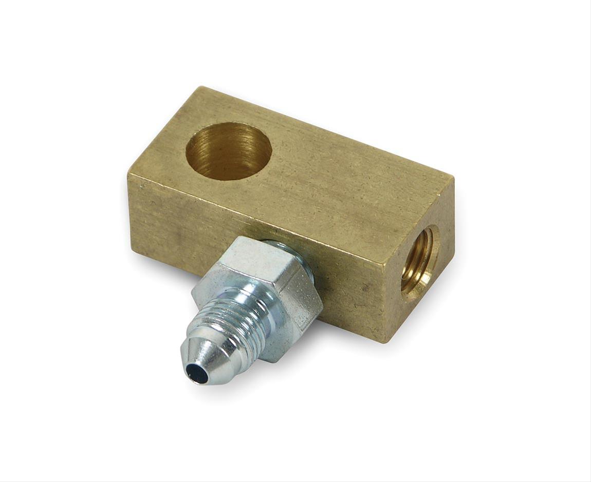 Earl's Performance Brake System Adapters 972054AERL Fitting, Adapter, Tee, -3 AN Male and 3/8 in.-24 I.F. Run, 3/8 in.-24 I.F. Branch, Each thumbnail 2