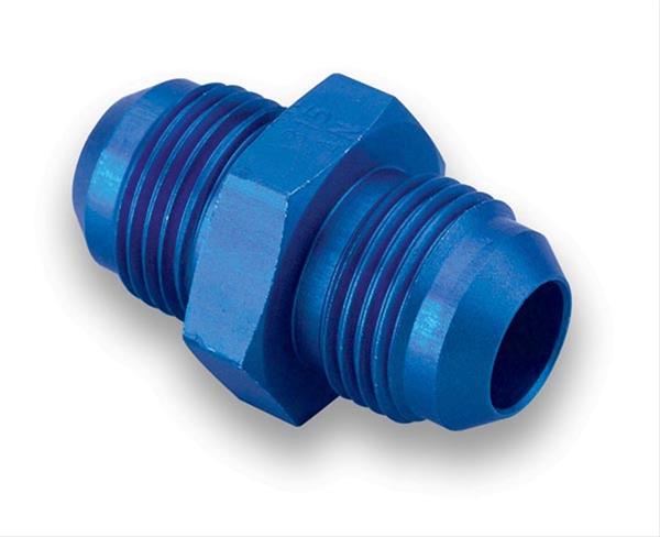 Earl's Performance Couplers 981516ERL Fitting, Coupler, Union, AN to AN, Straight, Aluminum, Blue Anodized, -16 AN, -16 AN, Each thumbnail 2