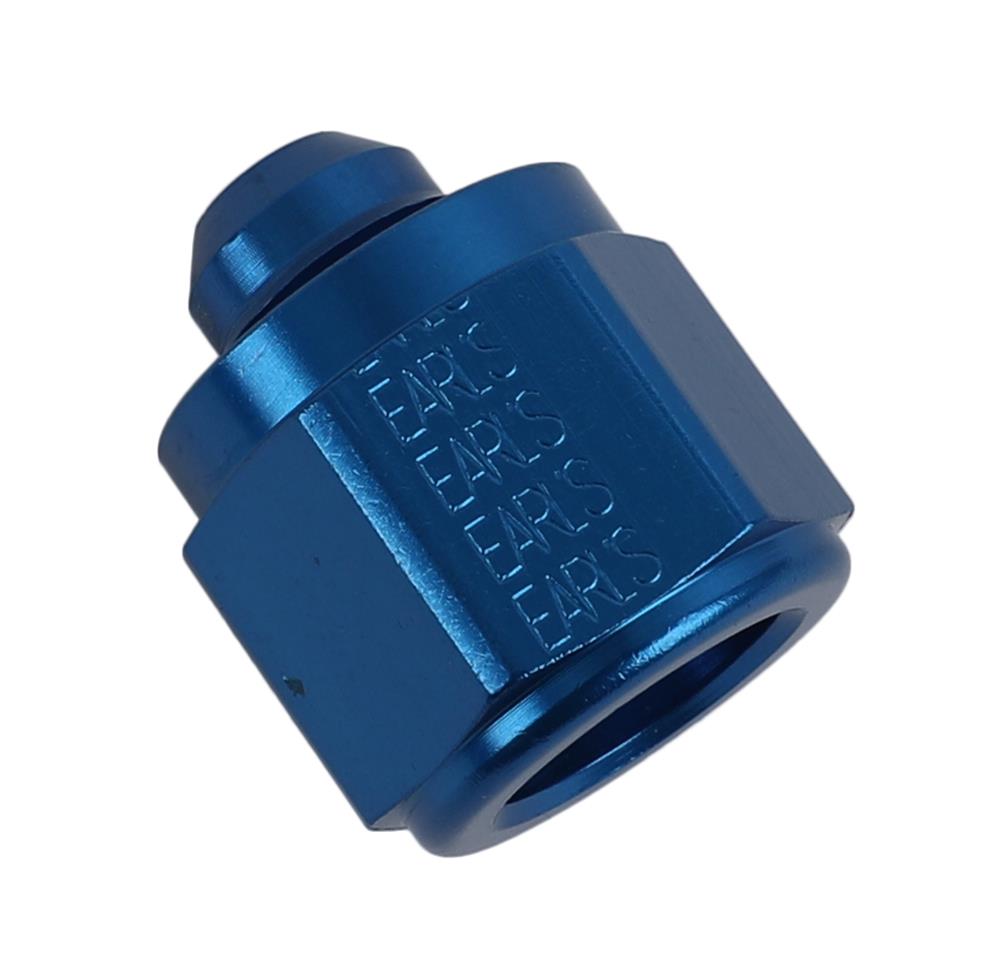 Earl's Performance Reducers 9892086ERL Fitting, Reducer, AN to AN, Straight, Aluminum, Blue Anodized, -8 AN, -6 AN, Each thumbnail 2