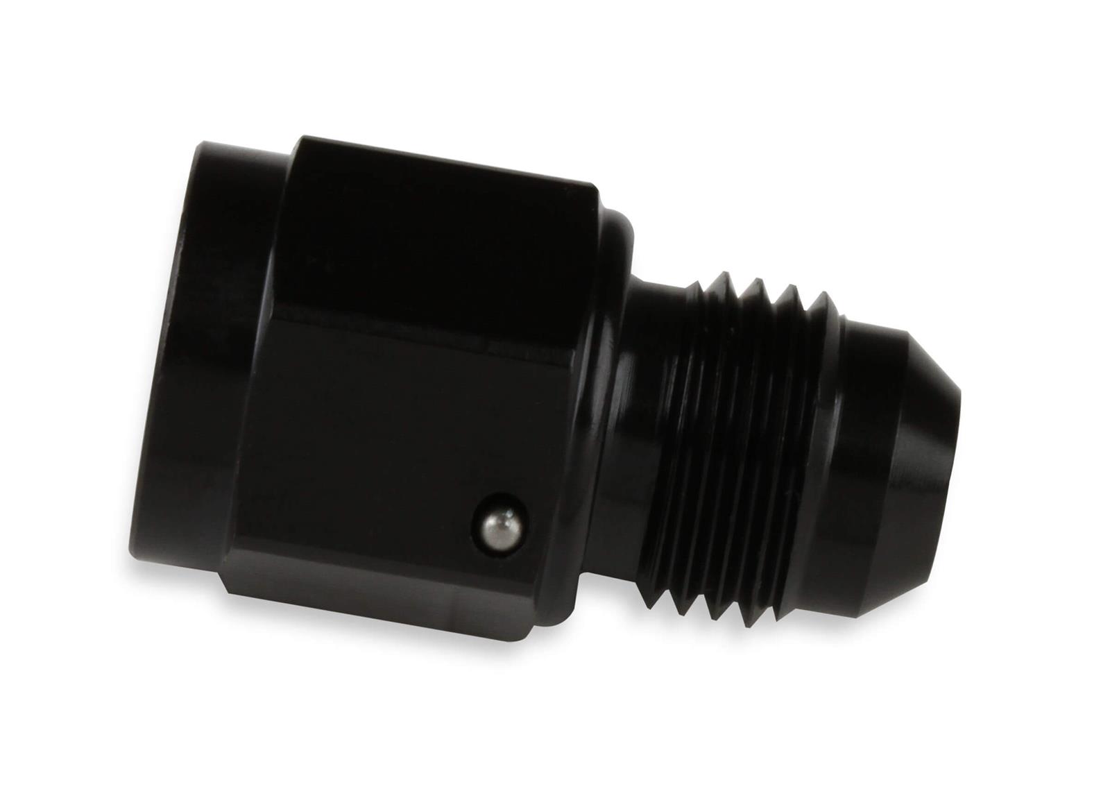 Earl's Performance Couplers 99511212ERL Fitting, Coupler, Union, AN to AN, Straight, Aluminum, Black Anodized, -12 AN, -12 AN, Each thumbnail 3