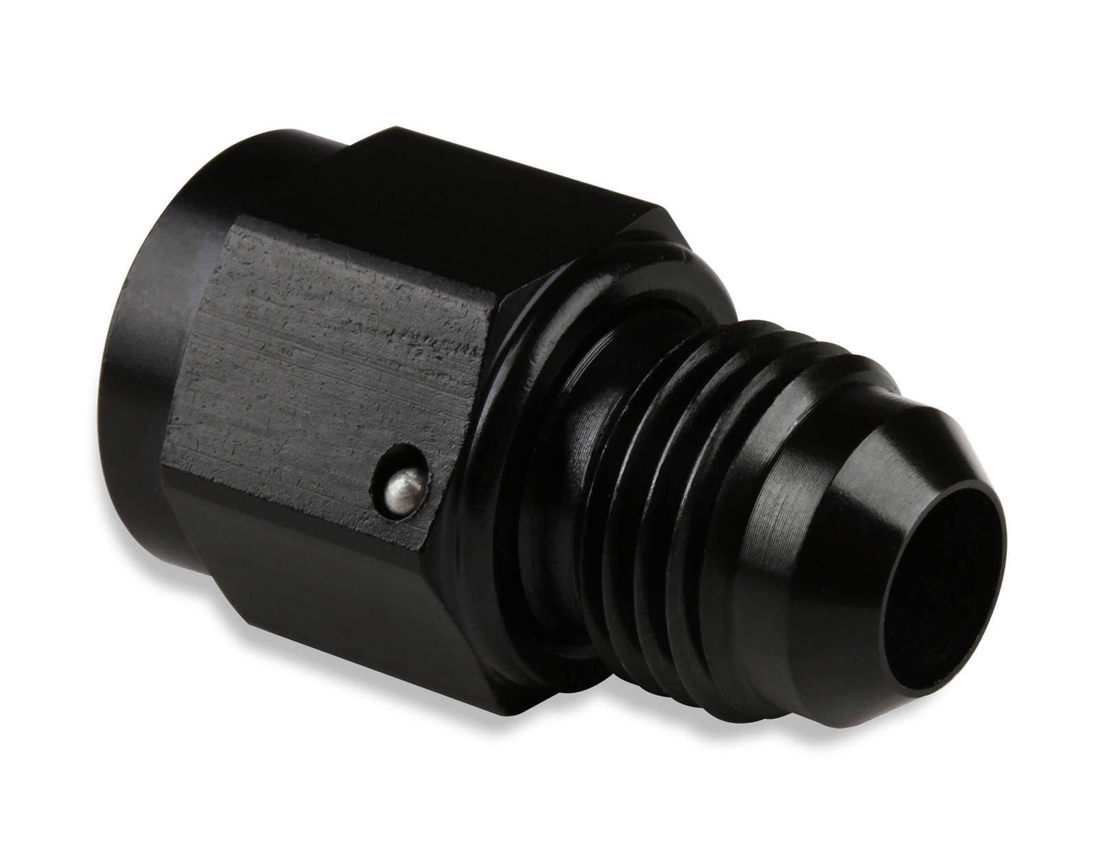 Earl's Performance Couplers 99511212ERL Fitting, Coupler, Union, AN to AN, Straight, Aluminum, Black Anodized, -12 AN, -12 AN, Each thumbnail 2