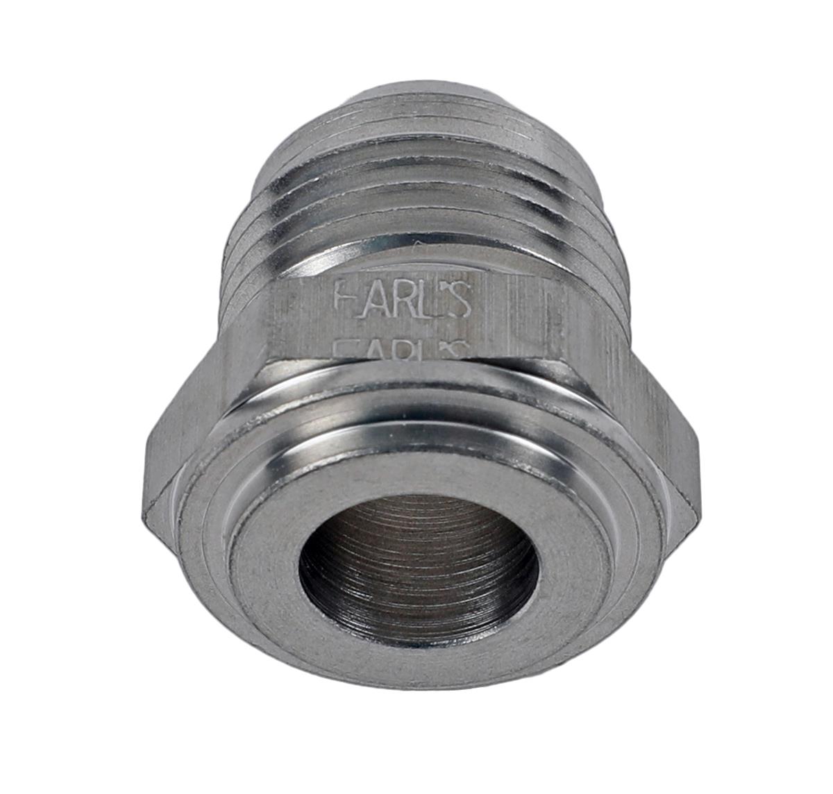 Earl's Performance Weld Fittings 997110ERL Fitting, Bung, Weld-In, Male 10 AN, Bare Aluminum, Each thumbnail 2
