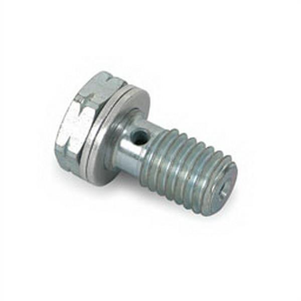 Earl's Performance Hyperfirm Brake Line Banjo Bolts 997520ERL Bolt, 8mm/10mm x 1.5, Single Hole, Crush Washers, Each thumbnail 2