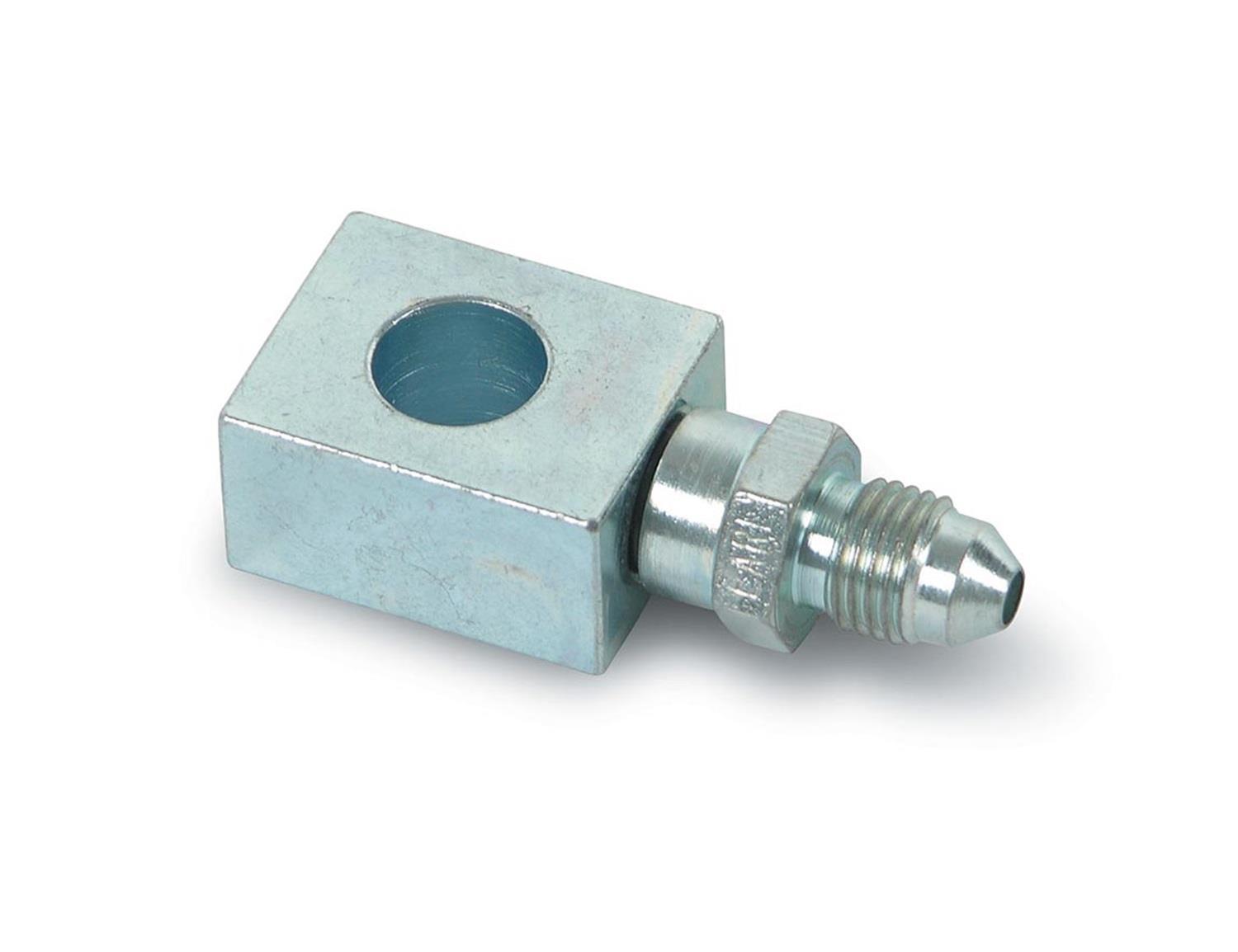 Earl's Performance Brake System Adapters 9976031ERL Fitting, Adapter, Square Banjo 3/8"-10mm, Steel, Each