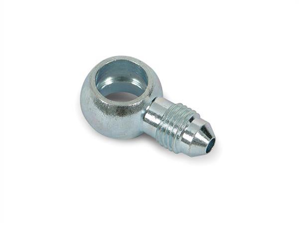 Earl's Performance Brake System Adapters 997635ERL Fitting, Adapter, Straight, 12mm Banjo Adapter, -3 AN Male Threads, Steel, Nickel Plated, Each thumbnail 2