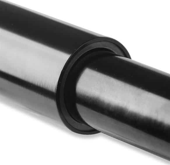 Earl's Performance Billet Fuel Logs AT105008ERL Log, Aluminum, Black Anodized, Adjustable, -10 AN Inlet, Holley, Each thumbnail 4