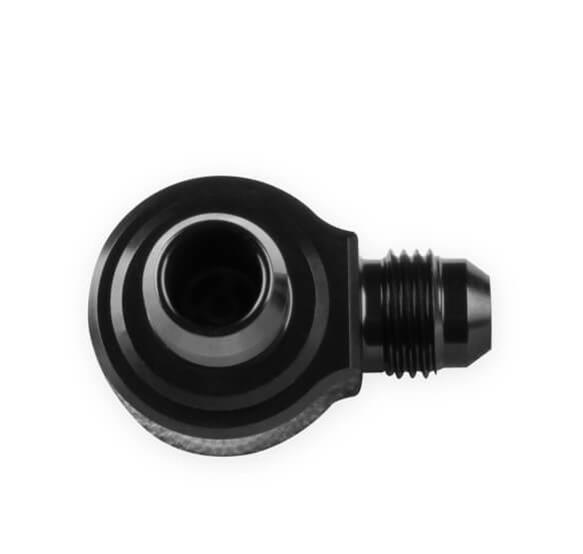 Earl's Performance Brake Booster Check Valves AT252006ERL Valve, Aluminum, Black Anodized, -6 AN, Hose Barb, Each thumbnail 4