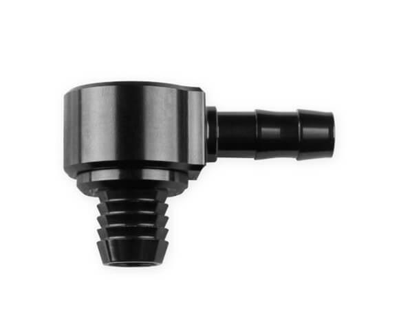 Earl's Performance Brake Booster Check Valves AT252007ERL Valve, Aluminum, Black Anodized, 3/8 in., Hose Barb, Each thumbnail 4