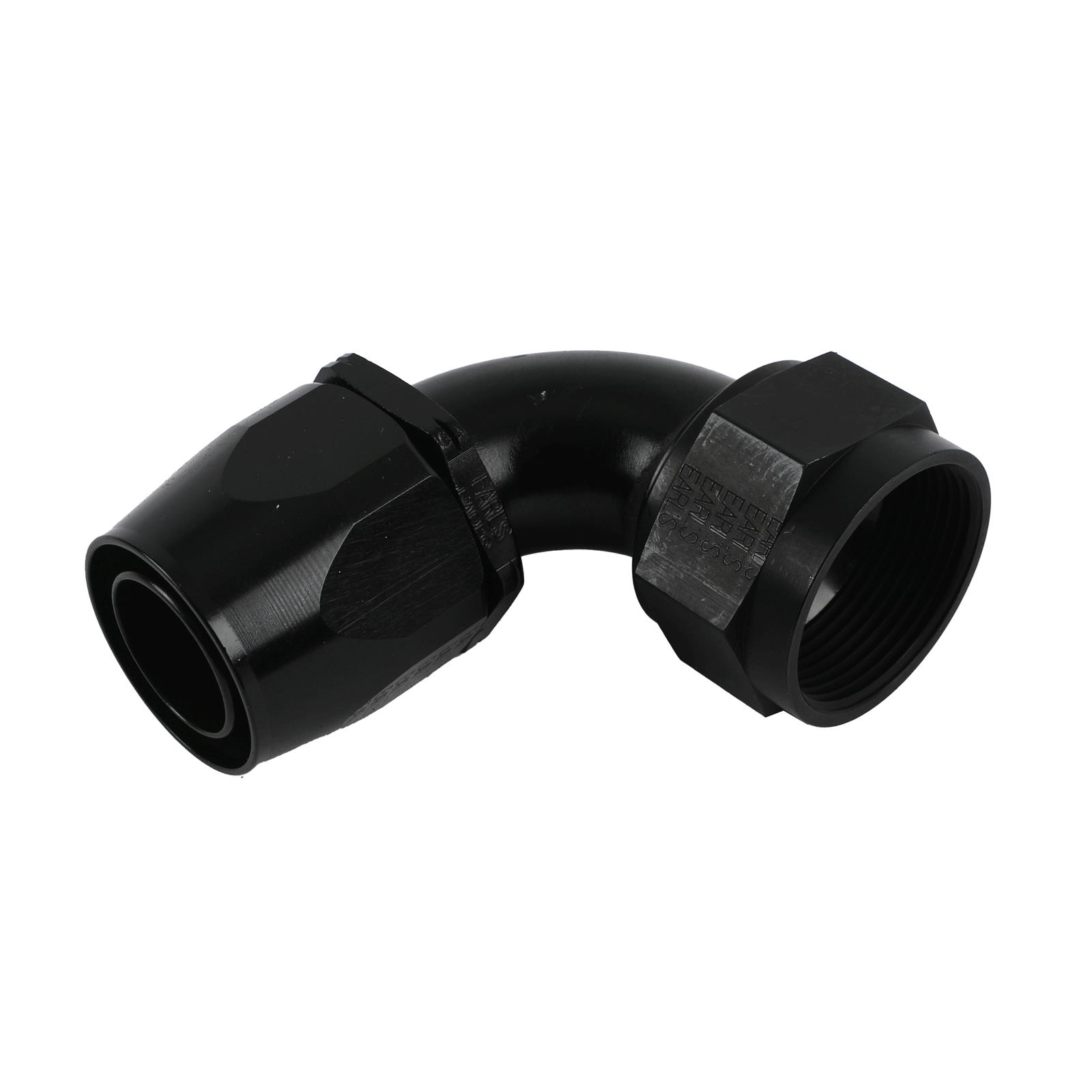 Earl's Performance Auto-Fit Hose Ends AT309120ERL End, Auto-Fit, Aluminum, Black Anodized, 90 Degree, -20 AN Female Thread, Each