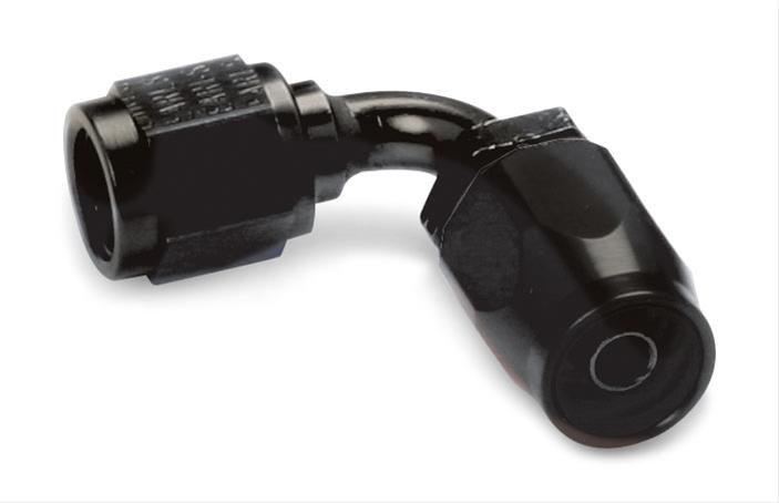 Earl's Performance Auto-Fit Hose Ends AT309120ERL End, Auto-Fit, Aluminum, Black Anodized, 90 Degree, -20 AN Female Thread, Each thumbnail 2