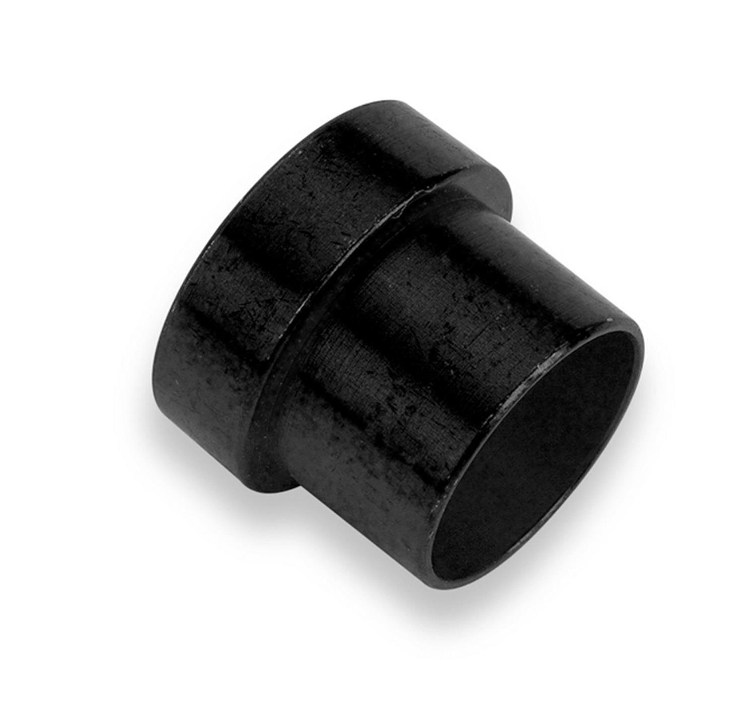 Earl's Performance Sleeves AT581903ERL Fitting, Tube Sleeve, -3 AN, Aluminum, Black Anodized, Pair