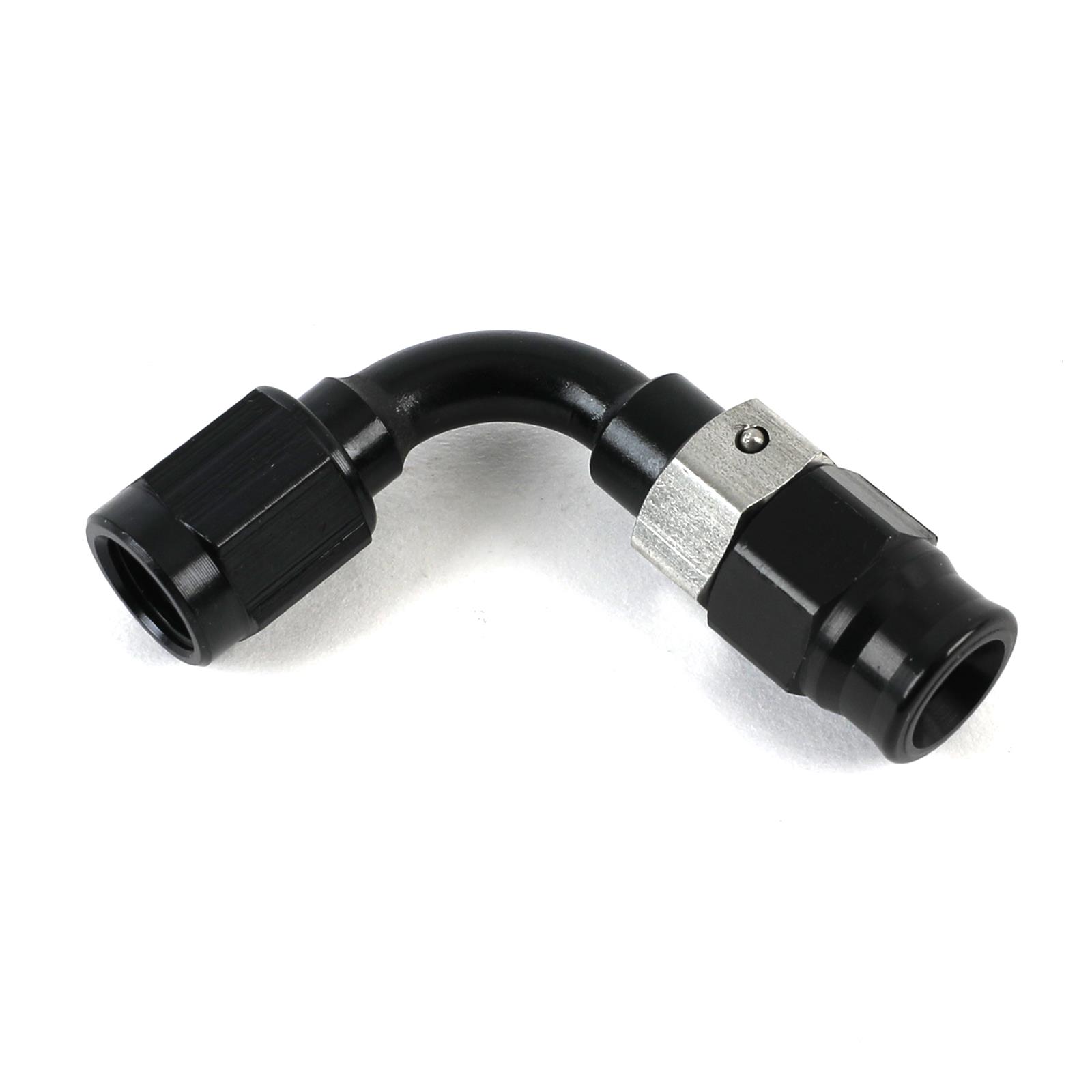 Earl's Performance Speed-Seal Hose Ends AT609233ERL End, Speed-Seal, 90 degree, Aluminum, -3 AN, for Use with Speed Flex Smooth Bore PTFE Only, Each