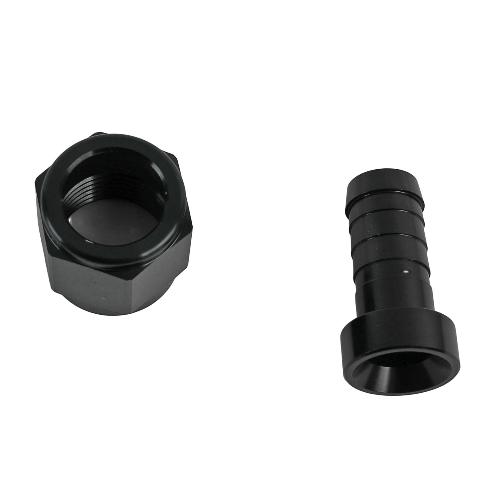 Earl's Performance Auto-Mate Hose Ends AT700110ERL Fitting, End, Auto-Mate, Straight, Aluminum, Black Anodized, -10 AN, Female, Each
