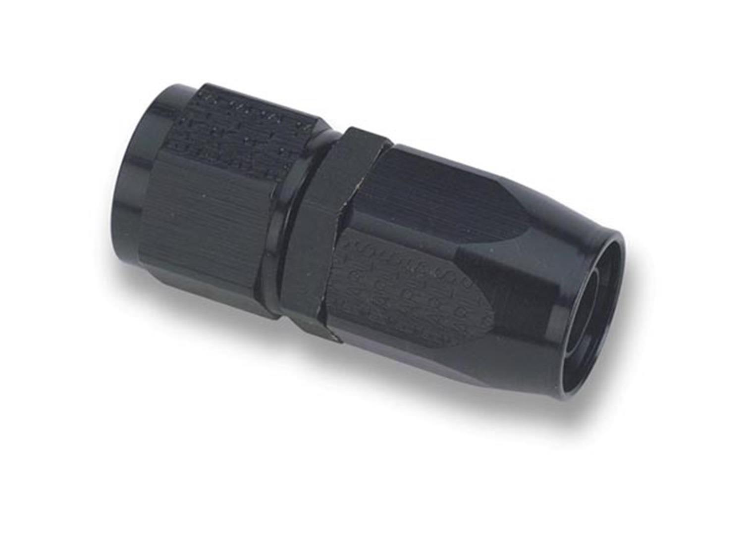 Earl's Performance Swivel-Seal Hose Ends AT800116ERL Fitting, End, Swivel-Seal, Straight, -16 AN to Female -16 AN, Aluminum, Black, Each