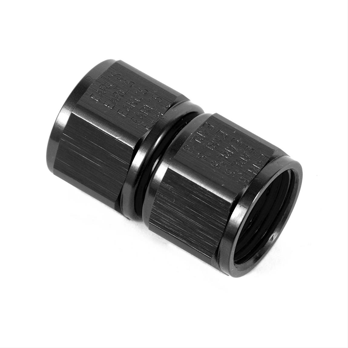 Earl's Performance Couplers AT915120ERL Fitting, Coupler, Union, AN to AN, Straight, Aluminum, Black Anodized, -20 AN, -20 AN, Each thumbnail 2