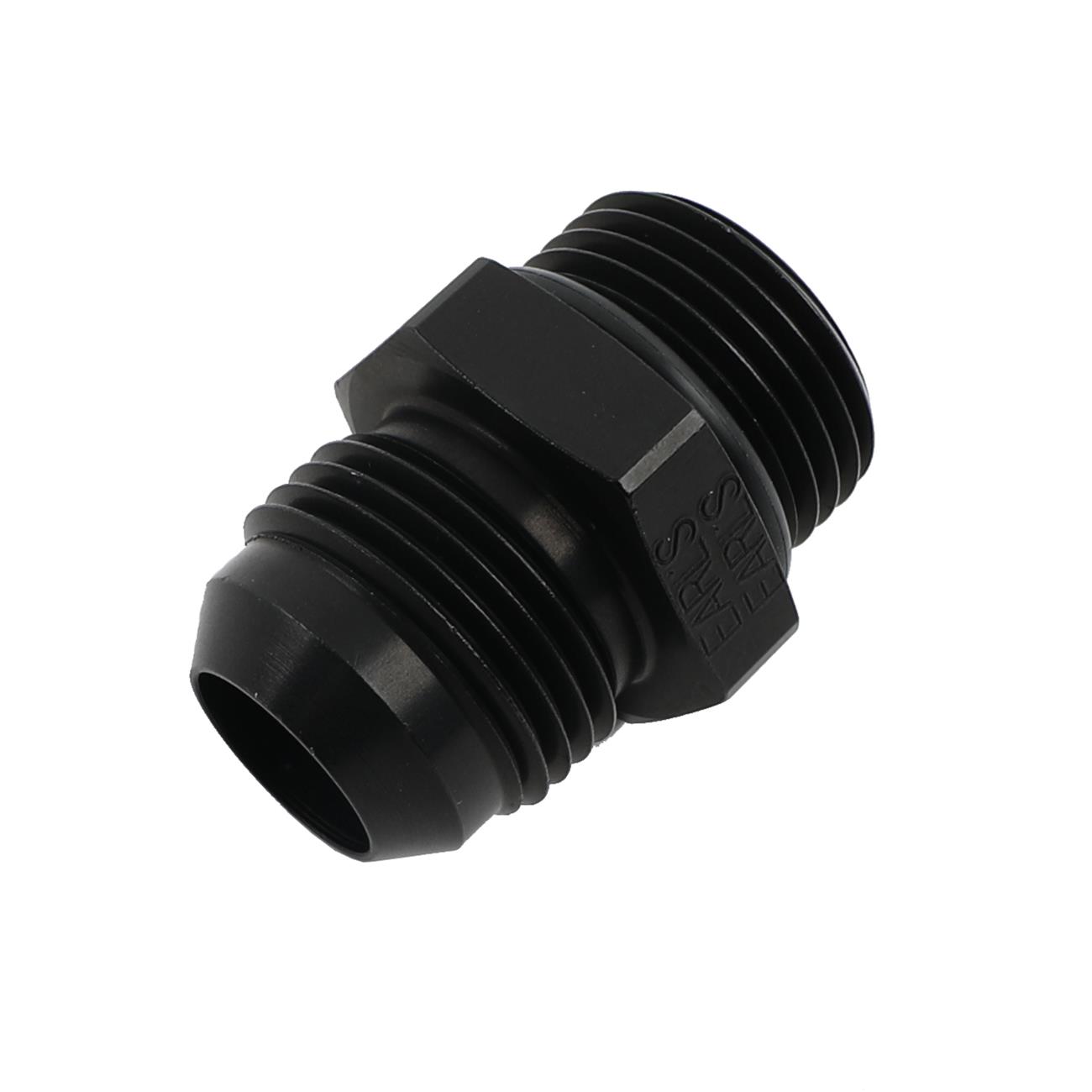 Earl's Performance AN Port Adapters AT985012ERL Fitting, Adapter, to Straight Cut, Straight, Aluminum, Black Anodized, -12 AN, -12 AN, Each thumbnail 2