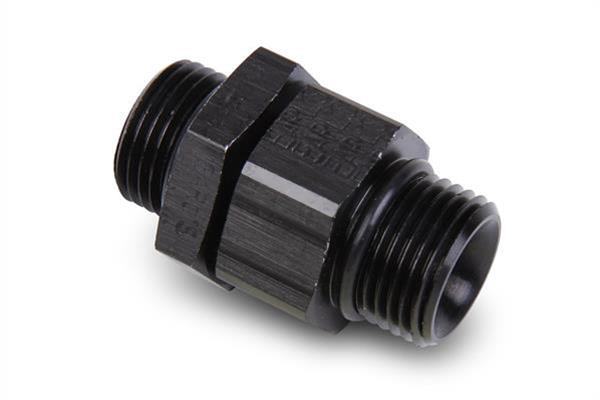 Earl's Performance Couplers AT985208ERL Fitting, Adapter, AN to Straight Cut, Straight, Aluminum, Black Anodized, -8 AN, -8 AN, Each thumbnail 2