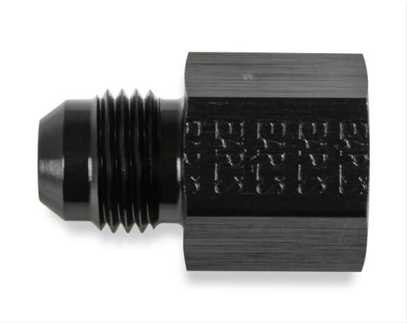 Earl's Performance AN to Metric Adapter Fittings AT9894DBHERL Fitting, Adapter, Threads, Straight, Aluminum, Black Anodized, -6 AN, M14 x 1.5, Each thumbnail 7
