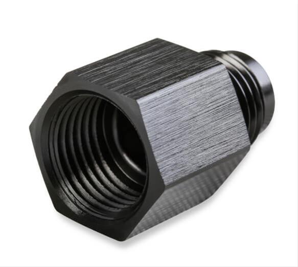 Earl's Performance AN to Metric Adapter Fittings AT9894DBJERL Fitting, Adapter, Threads, Straight, Aluminum, Black Anodized, -6 AN, M16 x 1.5, Each thumbnail 2