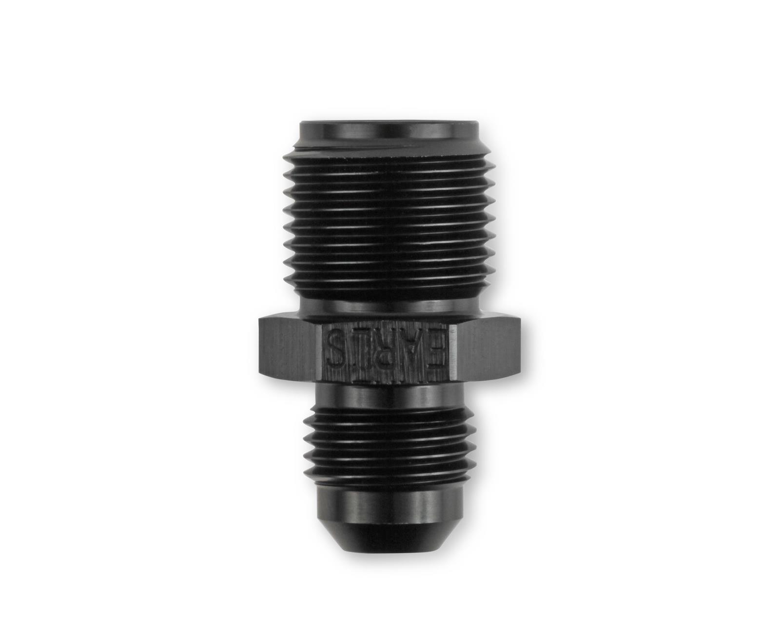 Earl's Performance AN to Inverted Flare Adapter Fittings AT991947LERL Fitting, Adapter, Flare, Straight, Aluminum, Black Anodized, -6 AN, 5/8-18 in. Flare, Each thumbnail 3
