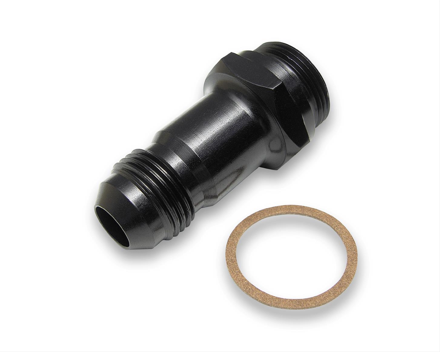 Earl's Performance Carburetor Inlet Fittings AT991948ERL Adapter Fitting, Thread Size -8 AN To 0.875 in. -20, Each thumbnail 2