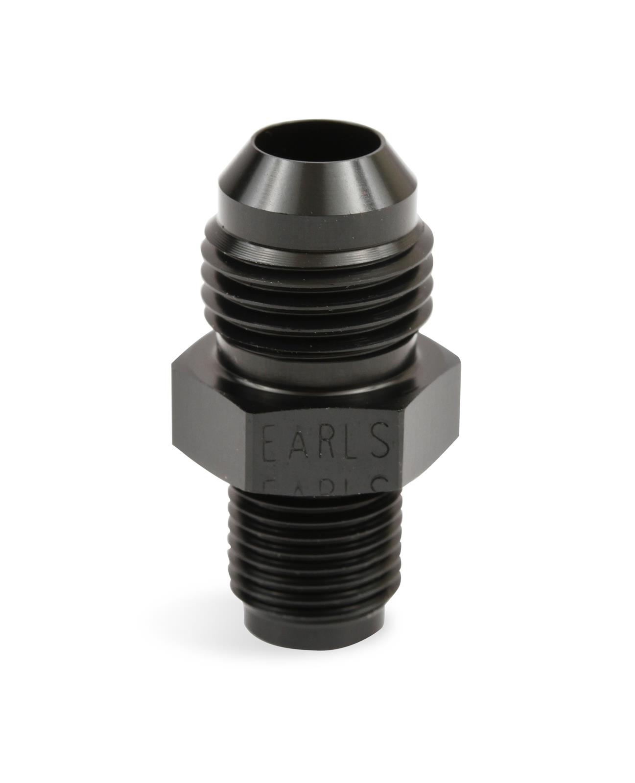Earl's Performance AN to Inverted Flare Adapter Fittings AT991962ERL Fitting, Adapter, Flare, Straight, Aluminum, Black Anodized, -6 AN, 7/16-24 in. Flare, Each thumbnail 6