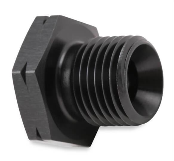 Earl's Performance LS Oil Pressure Gauge Adapter Fittings AT9919AUJERL Fitting, Adapter, NPT to Metric, Straight, Aluminum, Black Anodized, 1/8 in. NPT, M16 x 1.5, Each thumbnail 4
