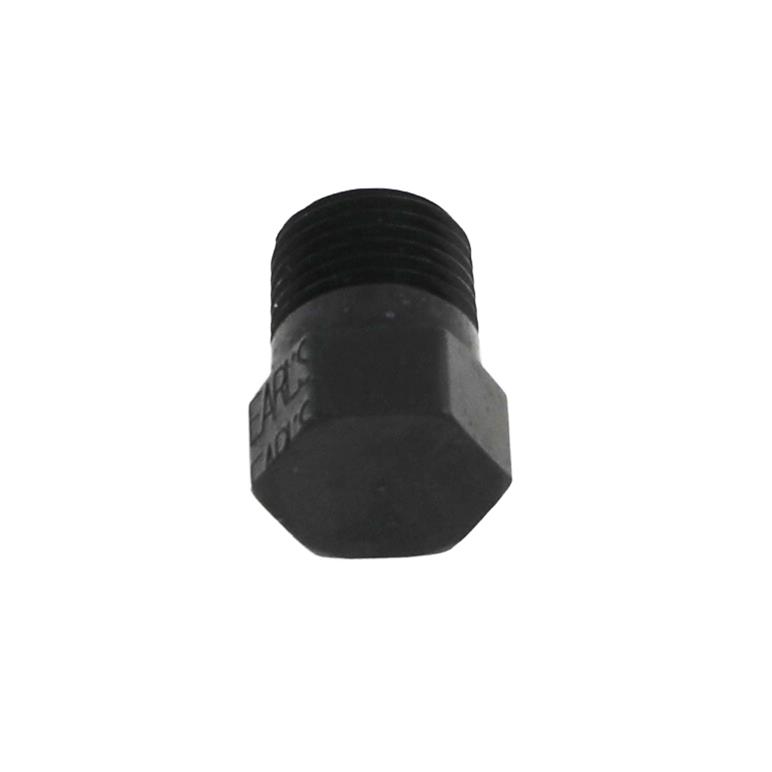 Earl's Performance Plugs AT993301ERL Fitting, Plug, Hex Head, 1/8 in. NPT Male Threads, Aluminum, Black Anodized, Pair thumbnail 2