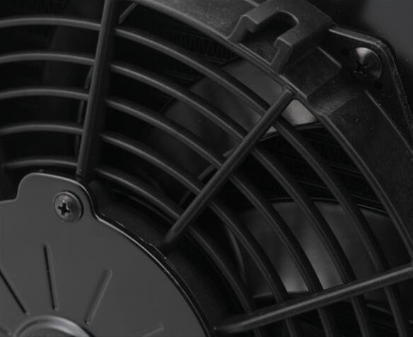 Earl's Performance UltraPro Fan Pack Oil Coolers FP434ERL Fluid Coolers, Coolers, Plate, 34-row, Aluminum, Black, 4.38 in. x 13.00 in. x 10.39 in., -10 AN O-ring Female Inlet/Outlet,Each thumbnail 5