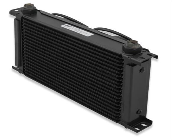 Earl's Performance UltraPro Fan Pack Oil Coolers FP820ERL Fluid Coolers, Coolers, X-Wide, Stacked Plate, 20-row, Aluminum, Black, Single Fan, 342 cfm, Each thumbnail 3