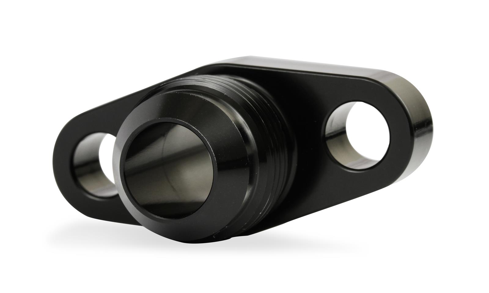 Earl's Performance AN Port Adapters GT0001ERL Fitting, Adapter, Flange to AN, Straight, Aluminum, Black Anodized, -10 AN, -10 AN, Each thumbnail 5