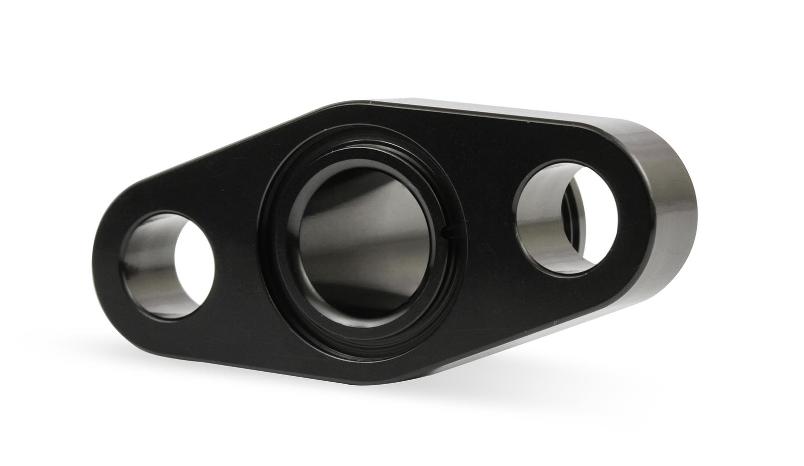 Earl's Performance AN Port Adapters GT0001ERL Fitting, Adapter, Flange to AN, Straight, Aluminum, Black Anodized, -10 AN, -10 AN, Each thumbnail 6