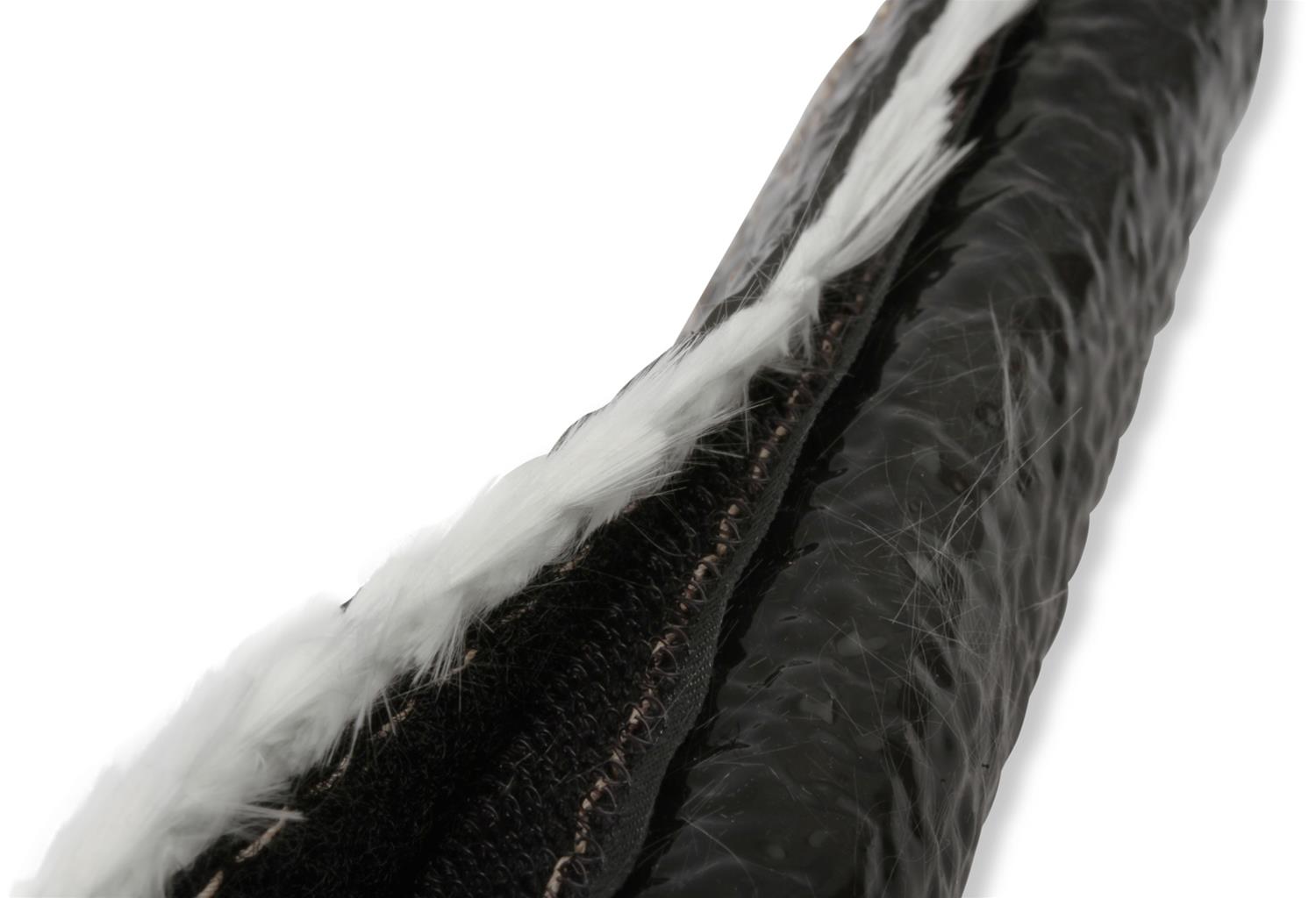 Earl's Performance Flame Guard Insulation HL571224ERL Heat Sleeve, Guard, Hook and Loop, 12 in. Length, 1.50 in. Diameter, 500 Degrees F Max, Black, Each thumbnail 6