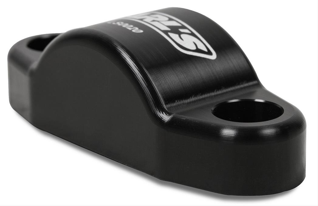 Earl's Performance Oil Cooler Block-Off Plates LS0020ERL Plate, Billet Aluminum, Black Anodized, 1/8 in. NPT Port, Chevrolet, LS, Each thumbnail 4