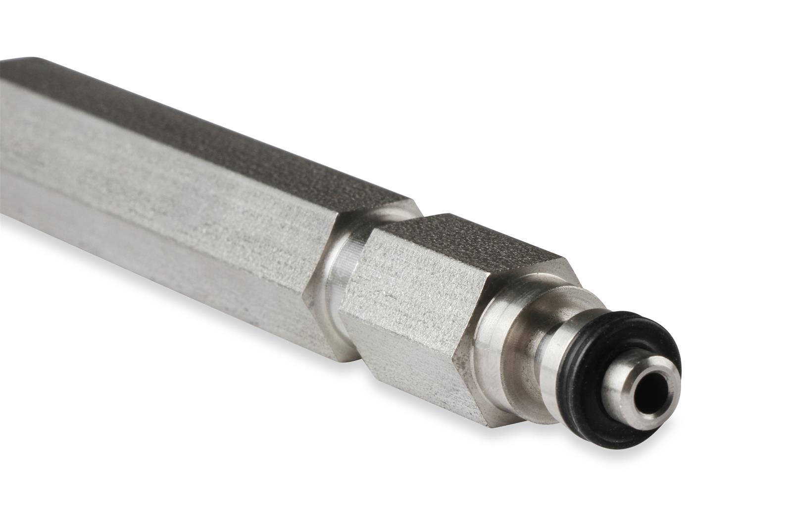 Earl's Performance Clutch Adapter Fittings LS640281ERL Quick Disconnect Fittings, Fittings, Male, Straight, -4 AN Quick-disconnect Adapter, -4 AN Hose End, Stainless Steel, Natural, Each thumbnail 2