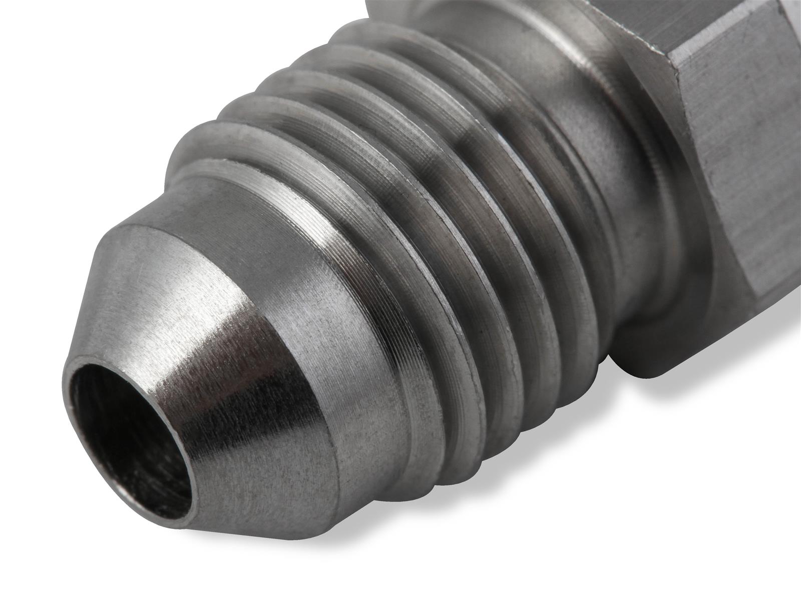 Earl's Performance Clutch Adapter Fittings LS641001ERL Quick Disconnect, Fitting, Early Model Style, GM, Jeep, Mopar, Male -4 AN, Straight, Stainless, Natural, Each thumbnail 2