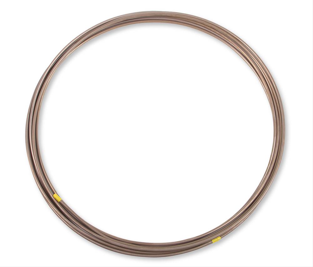 Earl's Performance Easy-Form Tubing NC651625ERL Tubing, Easy-Form, Copper/Nickel, Natural, 5/16 in., 25 Ft., Each