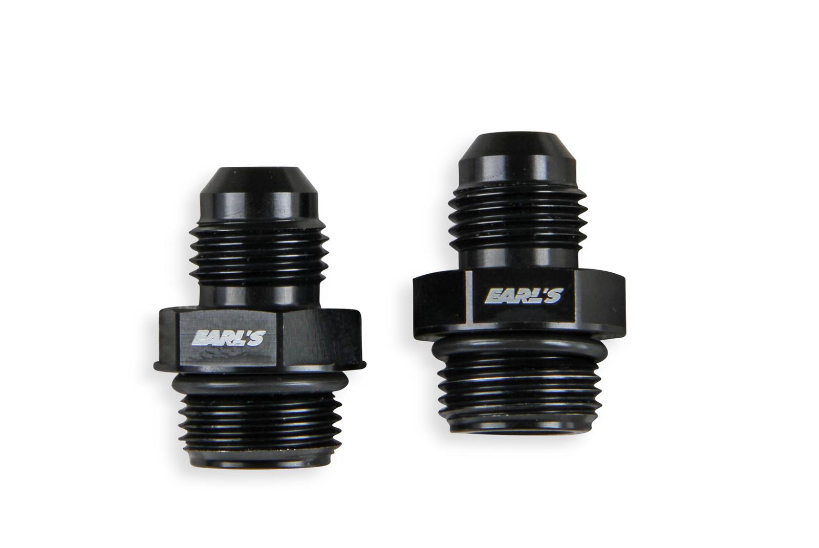 Earl's Performance Electric Oil Circulation Pumps OP111ERL Fluid Transfer Pumps, Gear Oil, 12 Volt, 2.1 GPM, Includes 2 -6AN to 3/8 in. BSPP Adapter Fittings, Nickel Plated, Each thumbnail 3